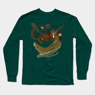 Giant otter Long Sleeve T-Shirt